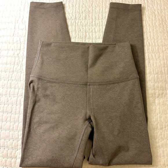 Lululemon Wunder Train High-Rise Tight 25" Blaze Nomad Size 4 - Picture 1 of 7